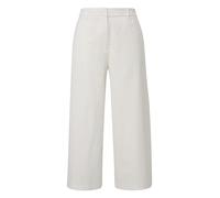 Regular: Culotte aus Lyocellmix mit Bügelfalte 40 creme