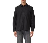 Regular Fit: Baumwollhemd in Woll-Melange-Optik XL grau 2170207.9898.XL