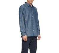 Regular Fit: Baumwollhemd mit Strukturmuster XXL blau 2161415.58K4.XXL