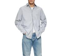 s.Oliver RED LABEL Regular Fit Freizeithemd aus reiner Baumwolle in Blau, Größe XL