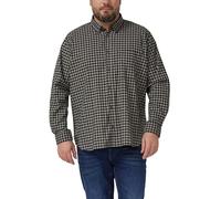 Regular Fit: Elastisches Button-Down-Hemd mit Karomuster 3XL schwarz 2176929.99N1.3XL