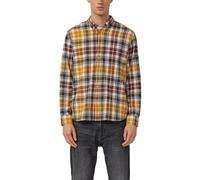 Regular Fit: Elastisches Button-Down-Hemd mit Karomuster XL rot|mehrfarbig 2172387.39N2.XL