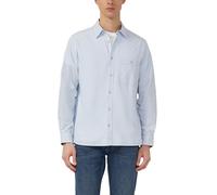 Regular Fit: Gemustertes Langarmhemd mit Kentkragen L blau 2174260.50K0.L