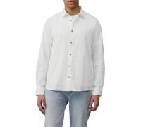 s.Oliver Red Label - Regular Fit: Gestreiftes Hemd weiß - Gr. - M