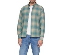 Regular Fit: Hemd aus Baumwollstretch mit Button-Down-Kragen XL beige|mehrfarbig 2152435.80N2.XL