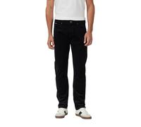 Regular Fit: Hose aus diagonalem Feincord mit geradem Bein 33/30 schwarz 2173694.9999.33_30