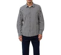 Regular Fit: Kariertes Baumwoll-Hemd mit Kentkragen 3XL blau 2168131.59N6.3XL