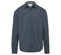 Regular Fit: Kariertes Hemd aus Baumwollstretch mit Brusttasche S blau 2156027.59N1.S