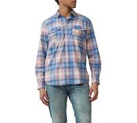 Regular Fit: Kariertes Hemd im Western-Style XXL blau 2163036.55N2.XXL
