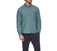 s.Oliver Hemd Regular Fit kariert mit Button-Down-Kragen Petrol Größe S