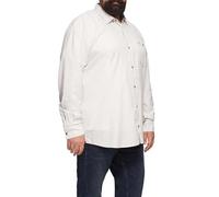 Regular Fit: Kariertes Hemd mit Button-Down-Kragen 3XL weiß
