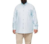 s.Oliver Regular Fit: Kariertes Hemd mit Button-Down-Kragen hellblau S