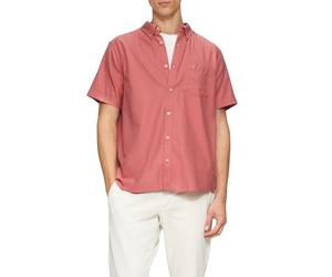 s.Oliver Regular Fit: Kurzarm-Hemd aus Lyocellmix mit Button-Down-Kragen