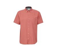 s.Oliver Regular Fit: Kurzarm-Hemd aus Lyocellmix mit Button-Down-Kragen Himbeere XL