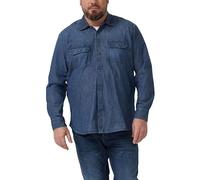 Regular Fit: Langarm-Denimhemd aus reiner Baumwolle 3XL blau 2178440.57Y2.3XL