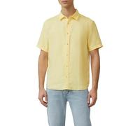 s.Oliver Regular Fit: Leichtes Kurzarmhemd aus 100% Leinen hellgelb M