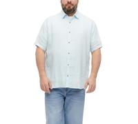 Regular Fit: Leichtes Leinenhemd mit Kentkragen 4XL blau 2181248.5110.4XL