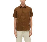 Regular Fit: Leichtes Leinenhemd mit Kentkragen L braun 2179091.8919.L