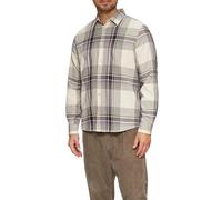 Regular Fit: Strukturiertes Karohemd mit Brusttasche L braun|mehrfarbig 2156001.08N4.L