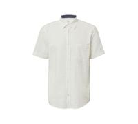 s.Oliver Regular Fit: Strukturiertes Kurzarmhemd mit Kentkragen weiß 3XL