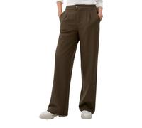 s.Oliver Regular: Karierte Wide Leg-Hose