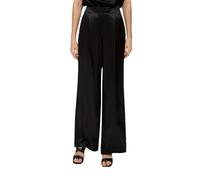 s.Oliver Regular: Weite Hose aus Satin