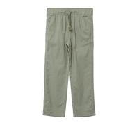 s.Oliver Relaxed-Fit-Hose aus Baumwolle in Leinen-Optik tannengrün 134