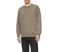 Relaxed-Fit-Sweatshirt mit Ärmeltasche L braun