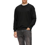 Relaxed-Fit-Sweatshirt mit Ärmeltasche M schwarz 2157219.9999.M