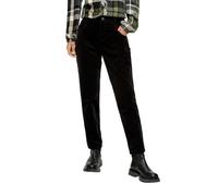 s.Oliver Damen Cord-Hose, Relaxed Fit Black, 34