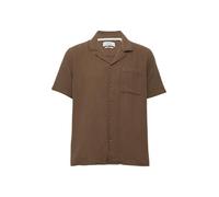 Resort Fit: Baumwollshirt mit Strukturstreifen M braun 2163067.8483.M