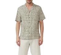 s.Oliver Resort Fit: Kurzarmhemd aus Viskosemix mit Brusttasche