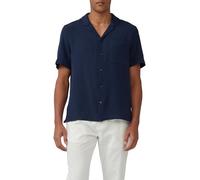 Resort Fit: Luftiges Kurzarmhemd aus Musselin L blau 2171398.5852.L