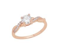 s.Oliver Ring 925 Sterling Silber Damen Ringe, mit Zirkonia synth., Kommt in Schmuck Geschenk Box
