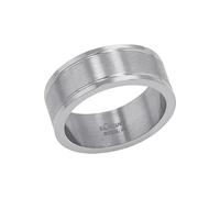 s.Oliver Ring 2035531 Edelstahl 8 mm silberfarben Herren Gr. 64 mit Geschenkbox