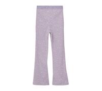 Ripp-Leggings mit Flared Leg 116 lila|mehrfarbig 2178161.46A1.116