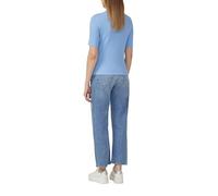 Ripp-Shirt im Slim Fit 46 blau 2167897.5141.46