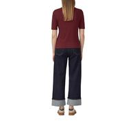 Ripp-Shirt im Slim Fit 48 rot 2167897.3902.48