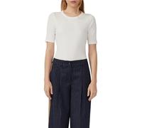 Ripp-Shirt im Slim Fit 38 creme 2167897.0210.38