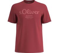 s.Oliver RL BIG SIZE LOGO NOOS Herren T-Shirt, weinrot, größe 5XL