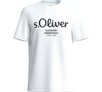 s.Oliver RL BIG SIZE LOGO NOOS Herren T-Shirt, weiß, größe XXXL 3XL