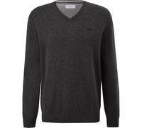 s.Oliver RL KNITTED PULLOVER V-NECK NOOS Herrenpullover, dunkelgrau, größe M