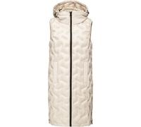 s.Oliver RL OUTDOOR WAISTCOAT Lange Steppweste, beige, größe 36
