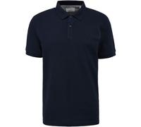 Poloshirt aus Baumwollpiqué 5XL blau