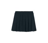 s.Oliver RED LABEL A-Linie Mini-Rock aus Viskose-Mix mit gelegten Falten in Marine, Größe 110