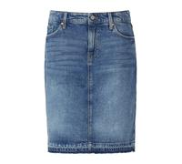 Kurzer Jeansrock mit offenem Saum 38 blau 2166198.56Z7.38
