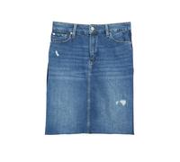 Denim-Rock mit Seitendetail und offenem Saum 40 blau 2178970.55Z4.40