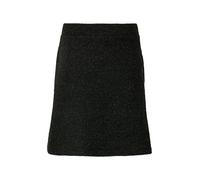 Kurzer elastischer Rock mit Glitzergarn 42 schwarz 2175415.9999.42