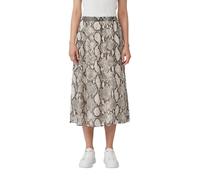 Rock mit Schlangen-Print und Viskosefutter 44 Beige 2175926.80A0.44