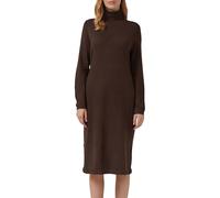 s.Oliver Kleid Rollkragen-Feinstrickkleid Slim Fit Viskosemix Braun Größe 42